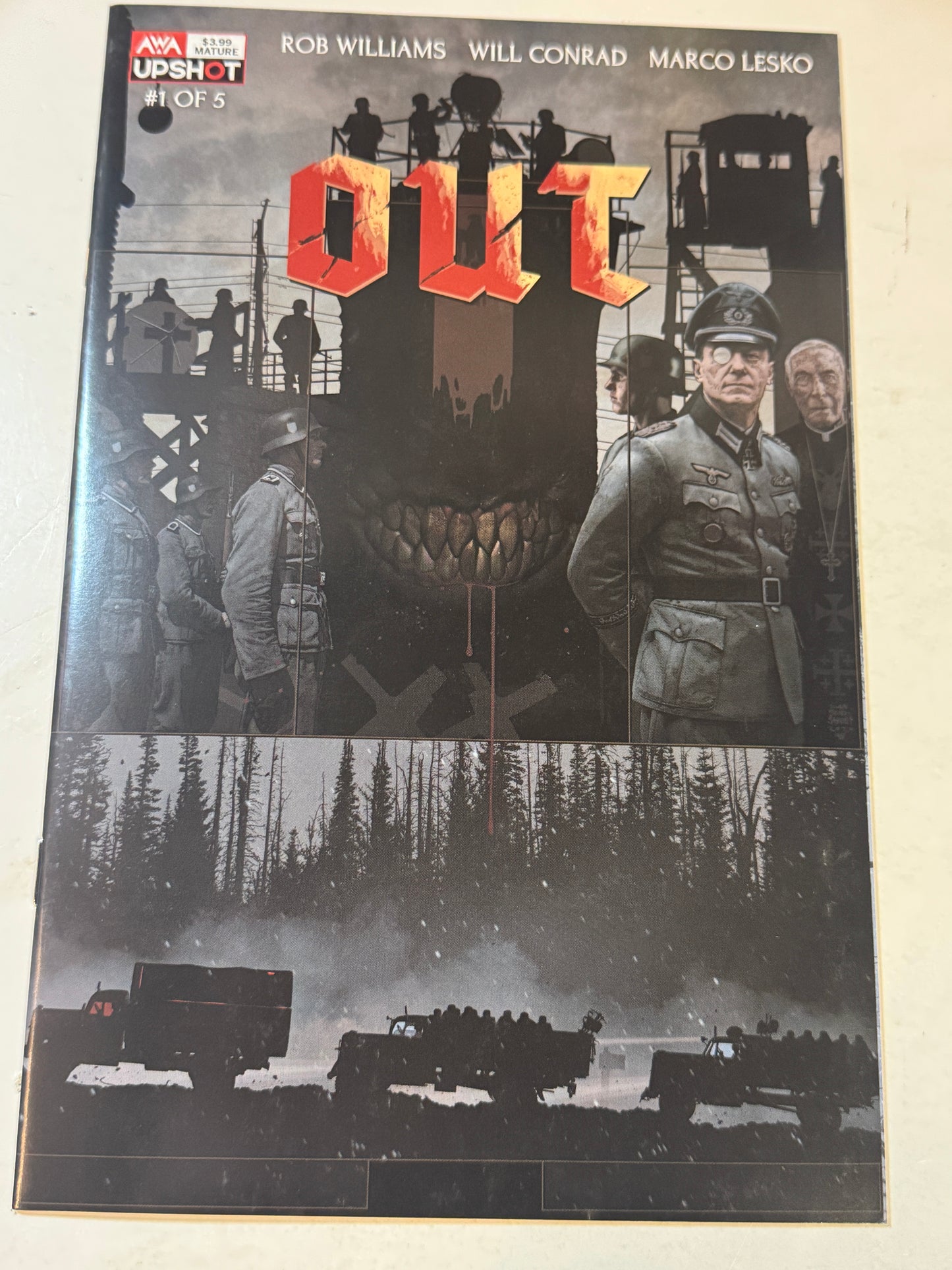 OUT #1 NM Tim Bradstreet Cover