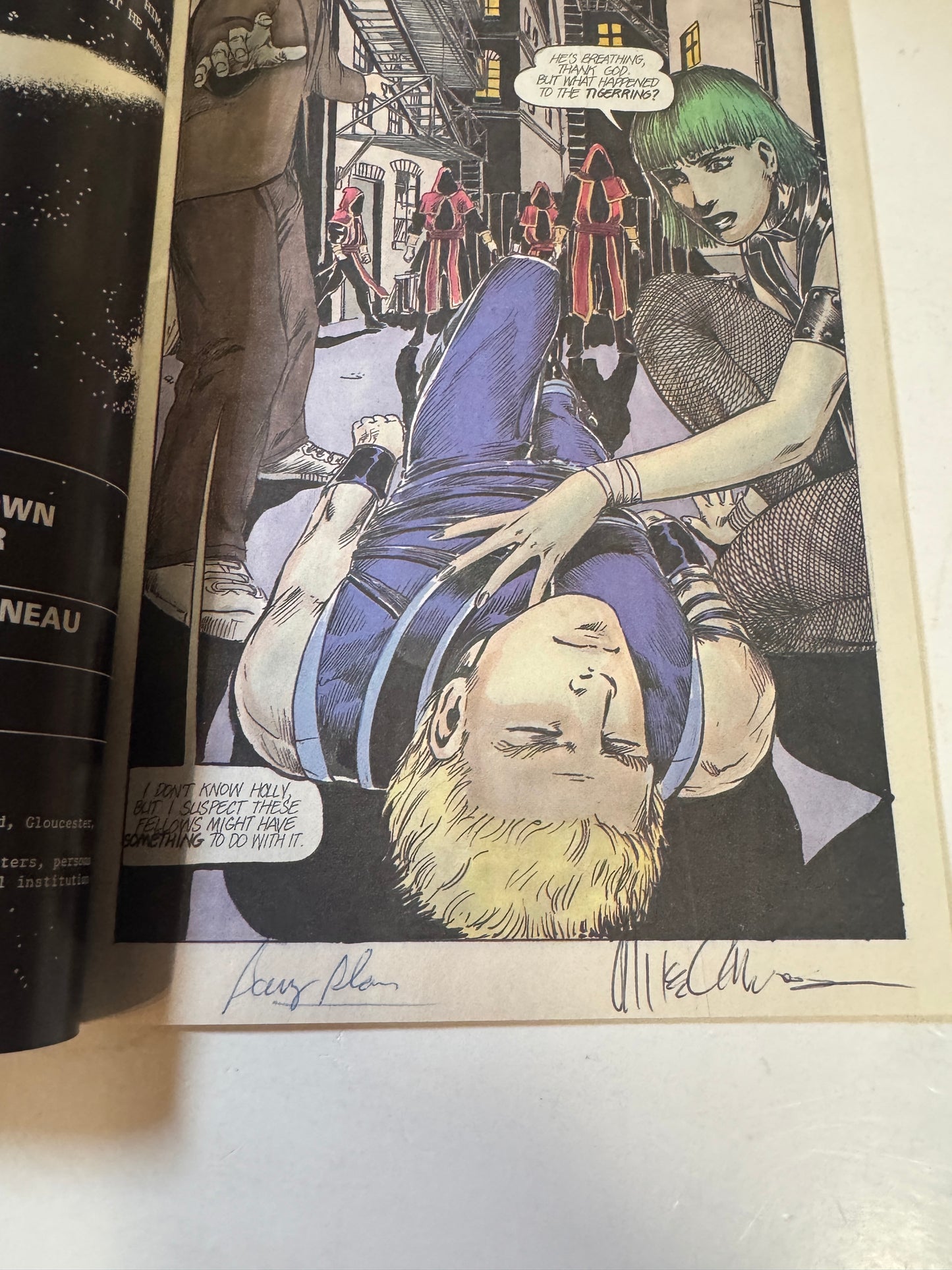 DRAGONRING #6 Vol 2 VF SIGNED 2x