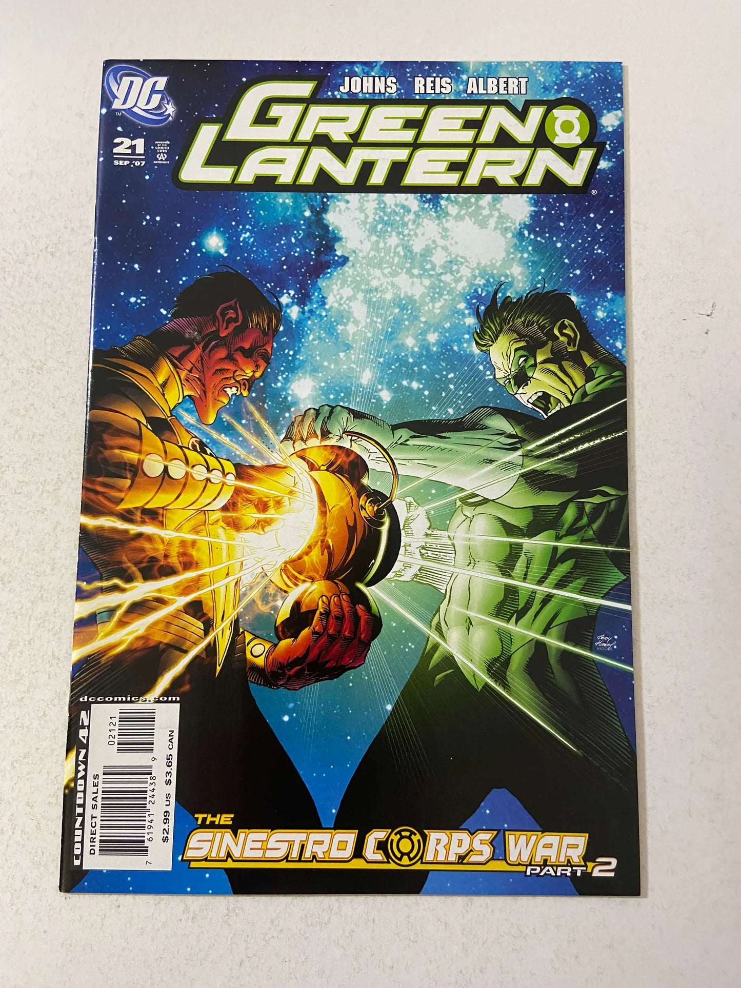 GREEN LANTERN #21 Vol 4 NM 1:10 Andy Kubert Variant