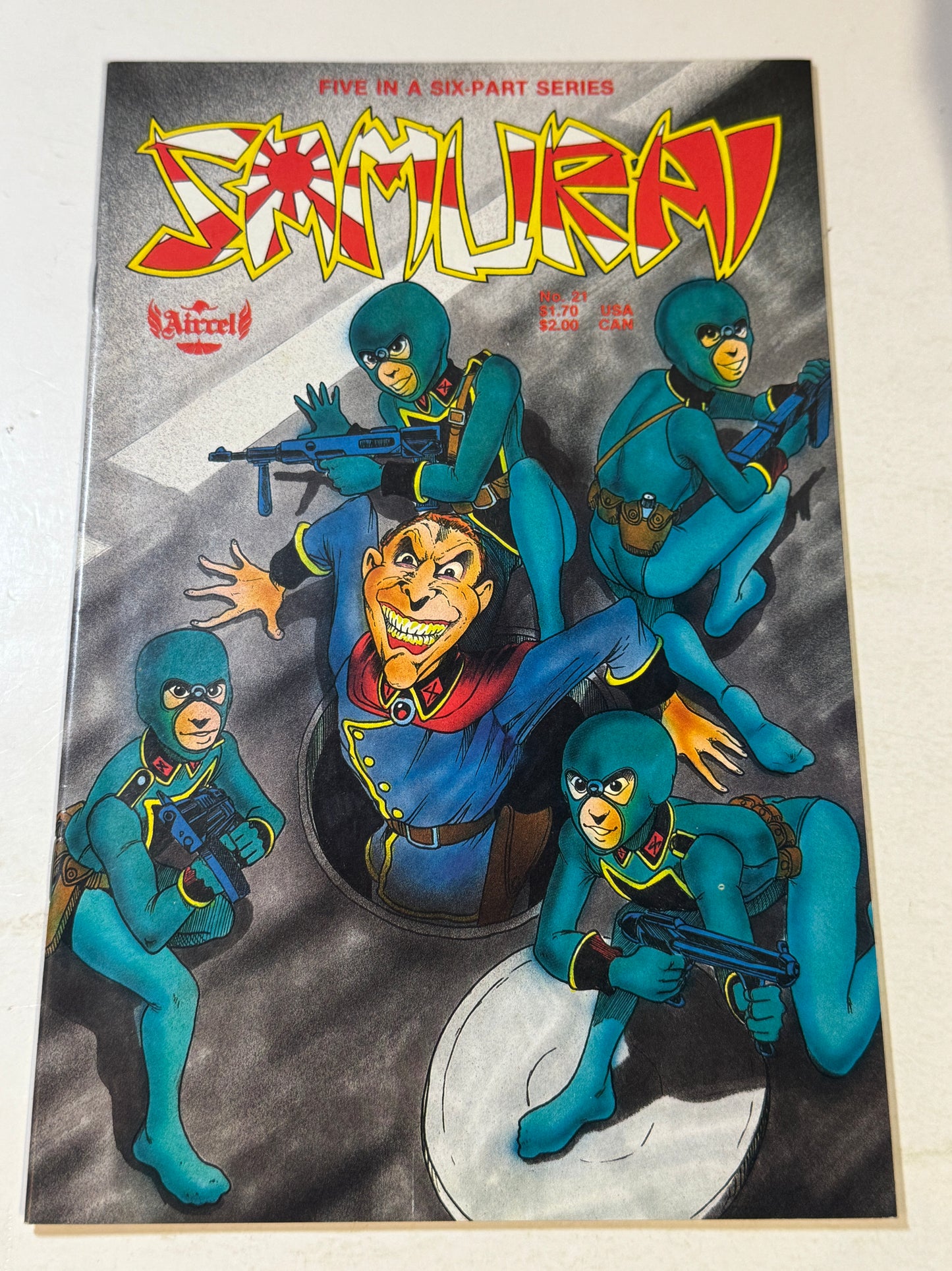 SAMURAI #21 VF+