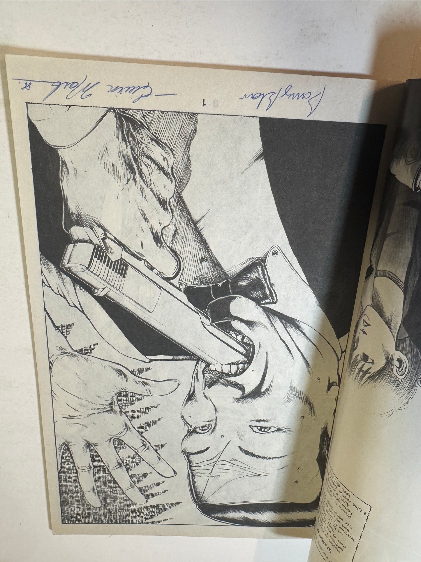 SAMURAI #6 VF SIGNED 2x