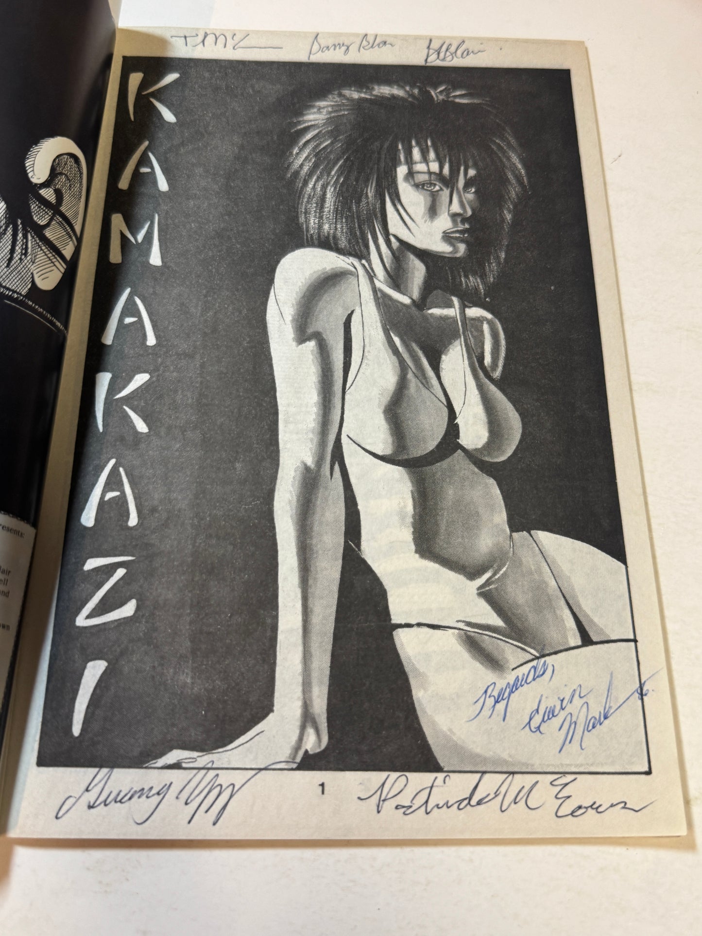 SAMURAI #5 VF/NM SIGNED 6x