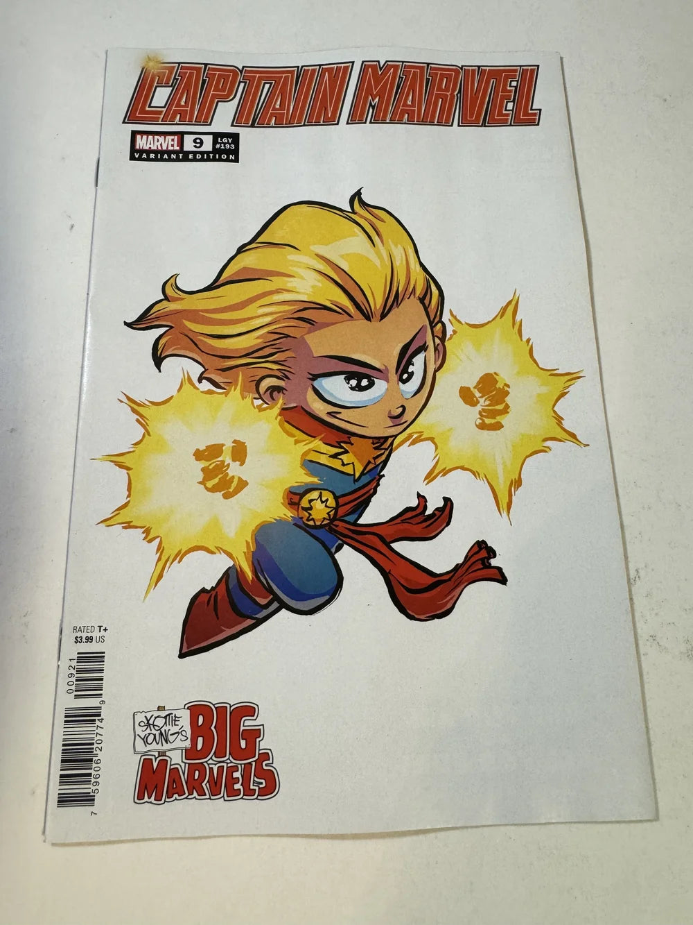 CAPTAIN MARVEL #9 Vol 10 NM Skottie Young Variant