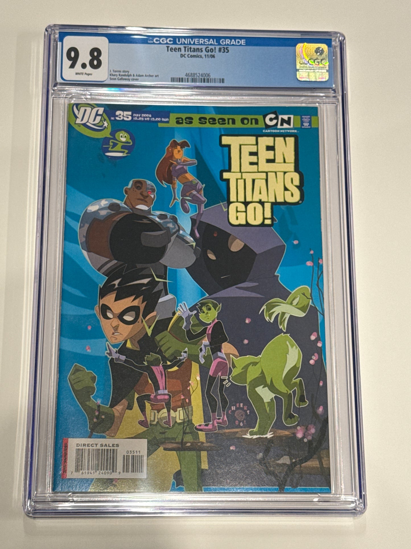 TEEN TITANS GO! #35 CGC 9.8