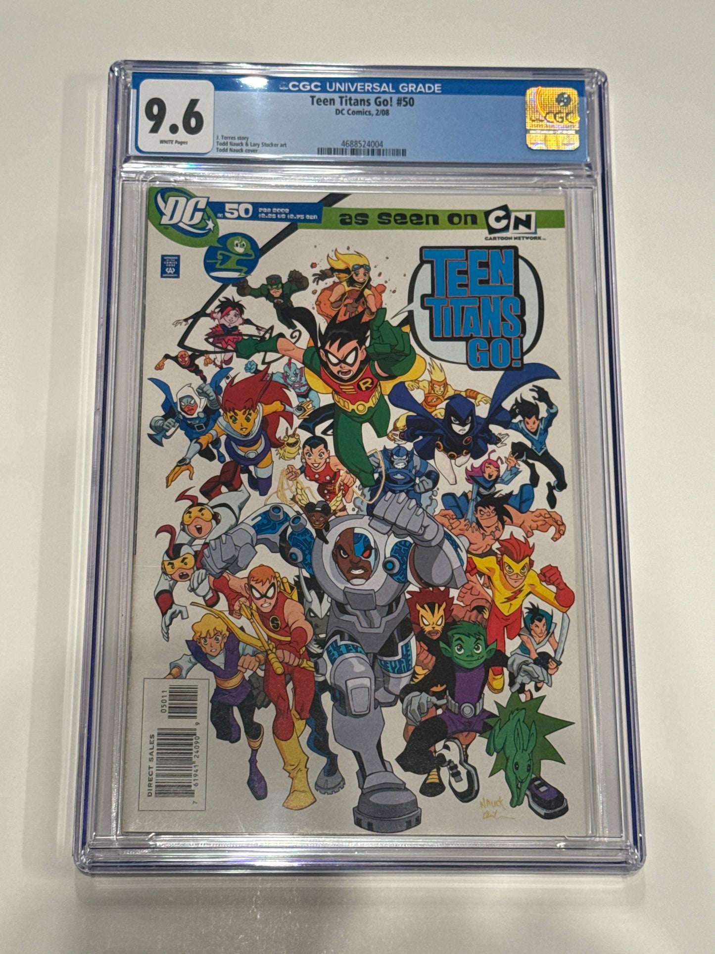 TEEN TITANS GO! #50 CGC 9.6