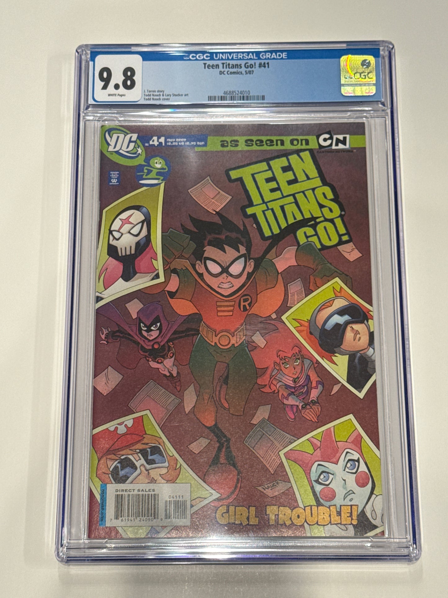 TEEN TITANS GO! #41 CGC 9.8 1ST APPEARANCE