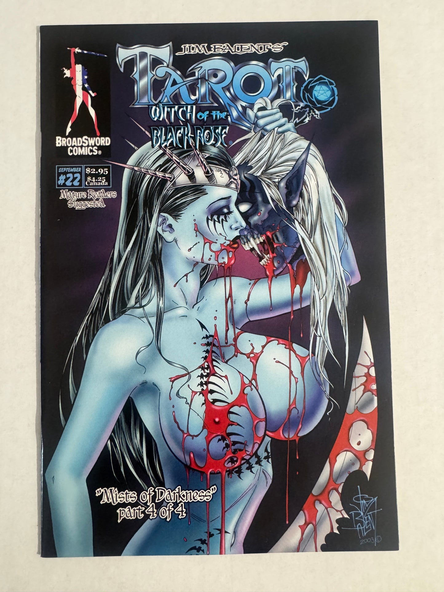 TAROT WITCH OF THE BLACK ROSE #22 NM Jim Balent Cover
