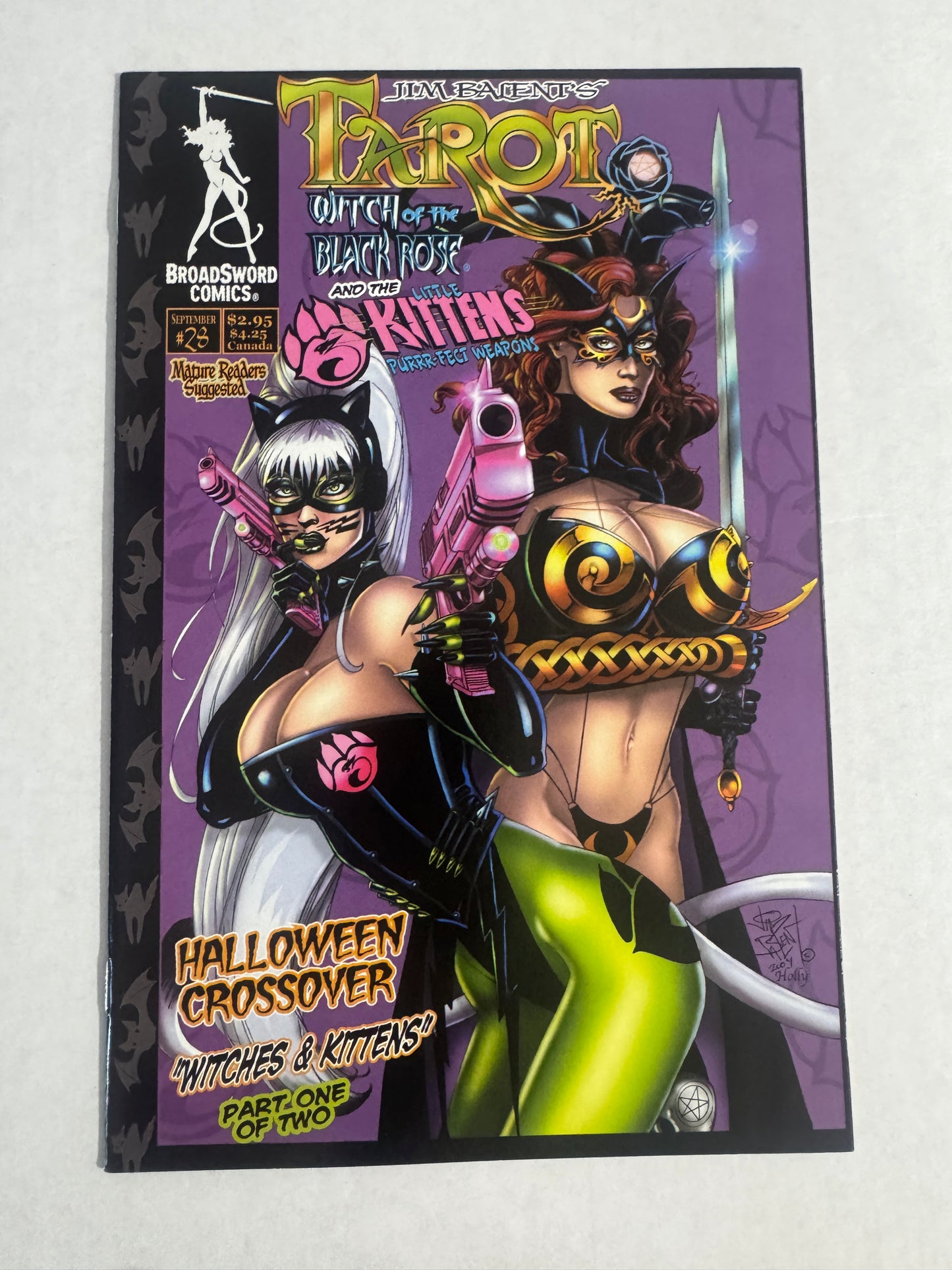 TAROT WITCH OF THE BLACK ROSE #28 NM Jim Balent B Variant