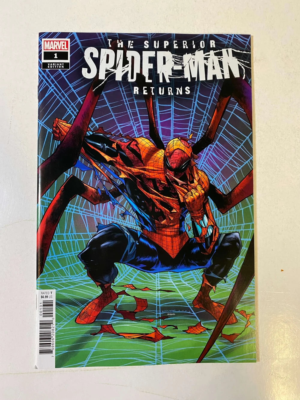 SUPERIOR SPIDER-MAN RETURNS #1 NM Humberto Ramos Variant