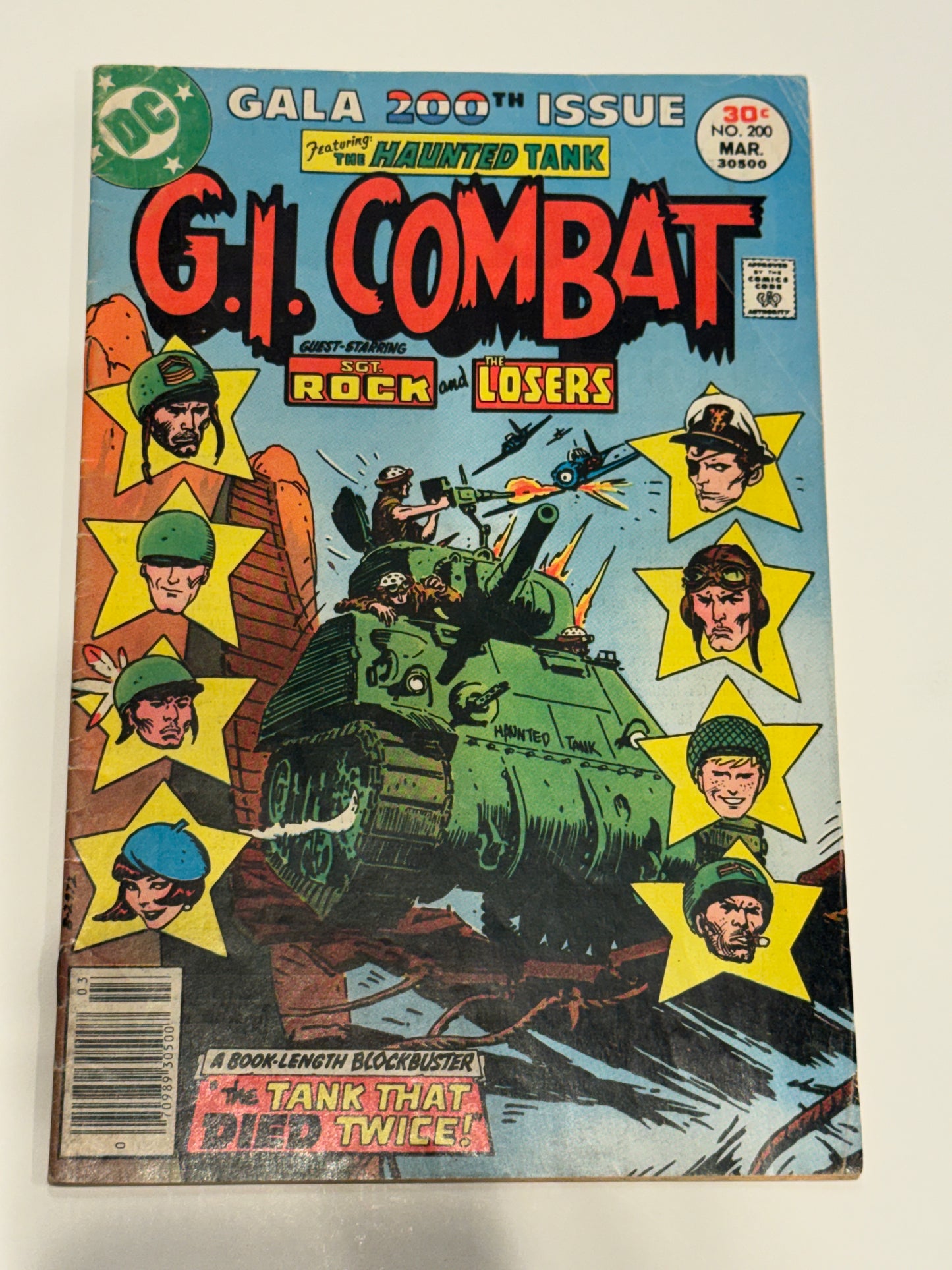GI COMBAT #200 VG/FN