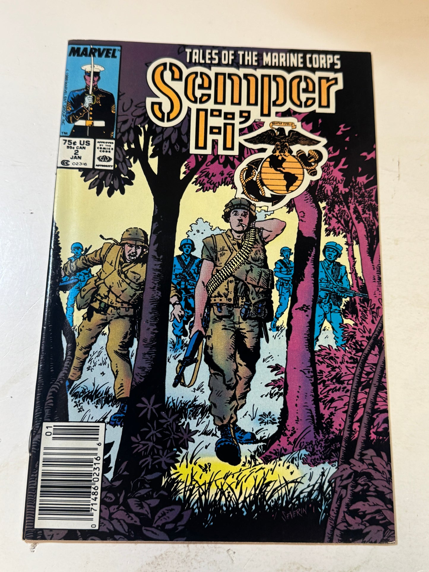 SEMPER-FI #2 NM- NEWSSTAND