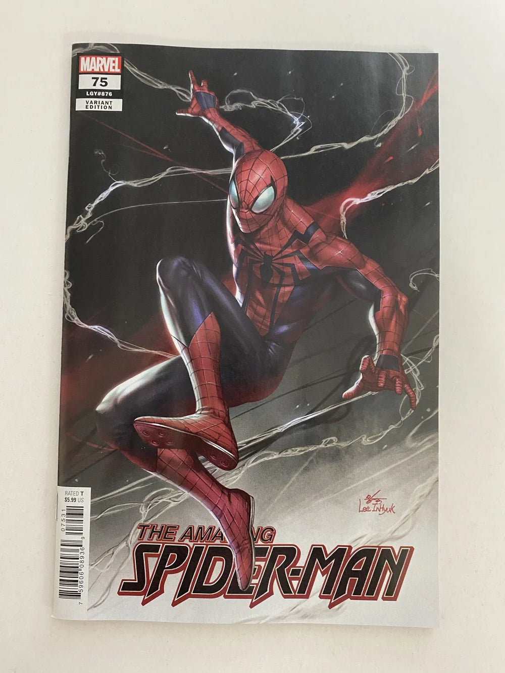 AMAZING SPIDER-MAN #75 Vol 5 NM Lee InHyuk Variant