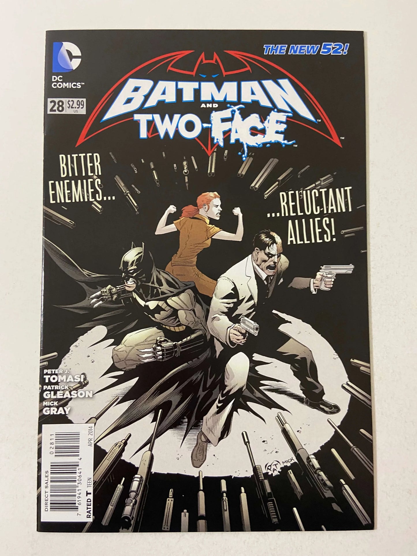 BATMAN & ROBIN #28 Vol 2 NM Patrick Gleason Cover
