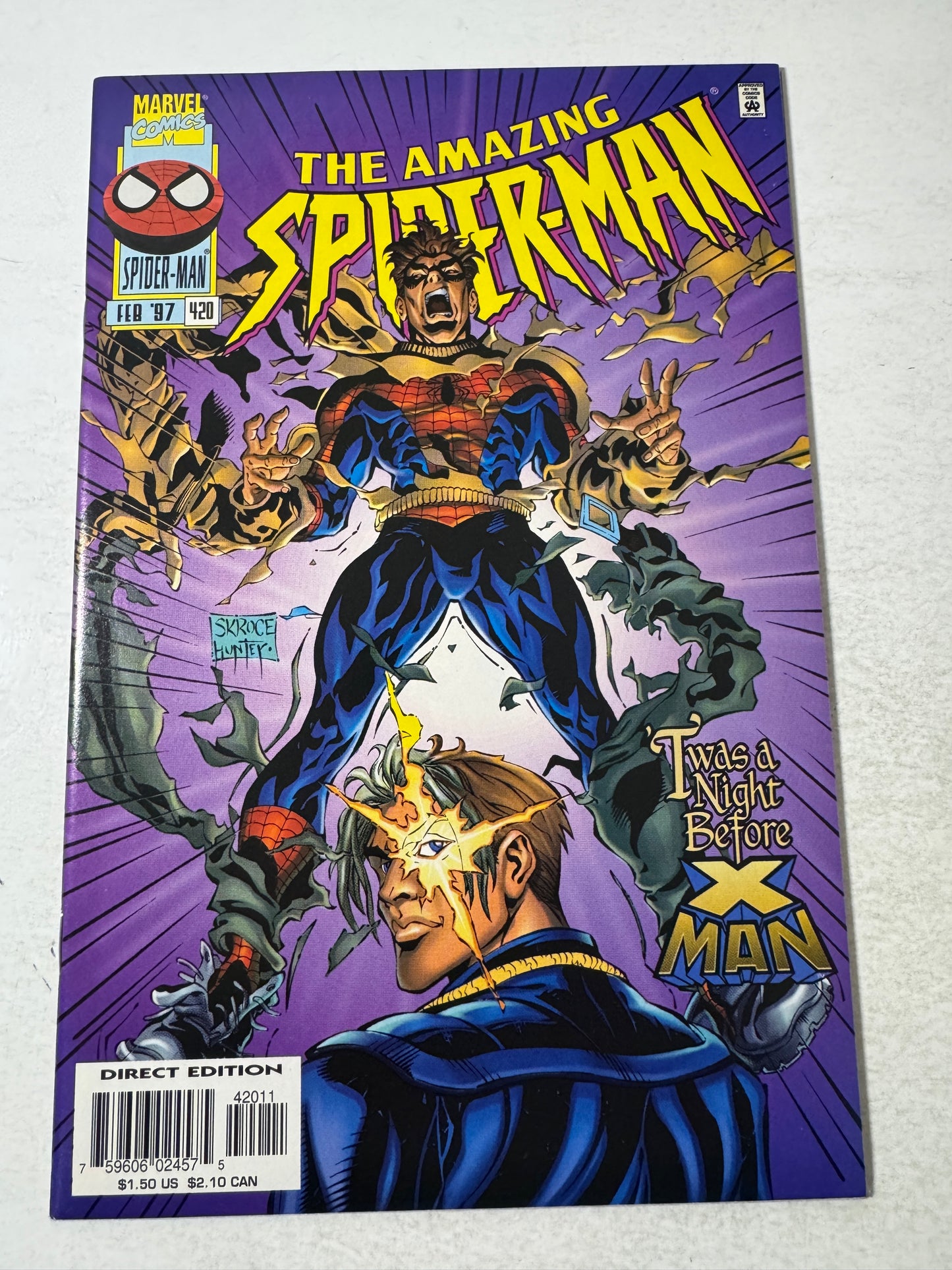 AMAZING SPIDER-MAN #420 NM