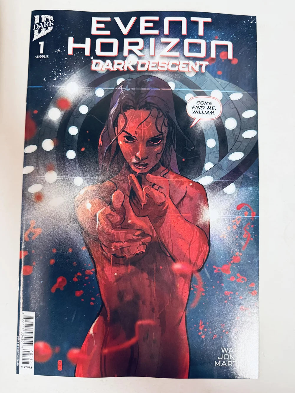 EVENT HORIZON Dark Descent #1 NM 2nd Print Variant