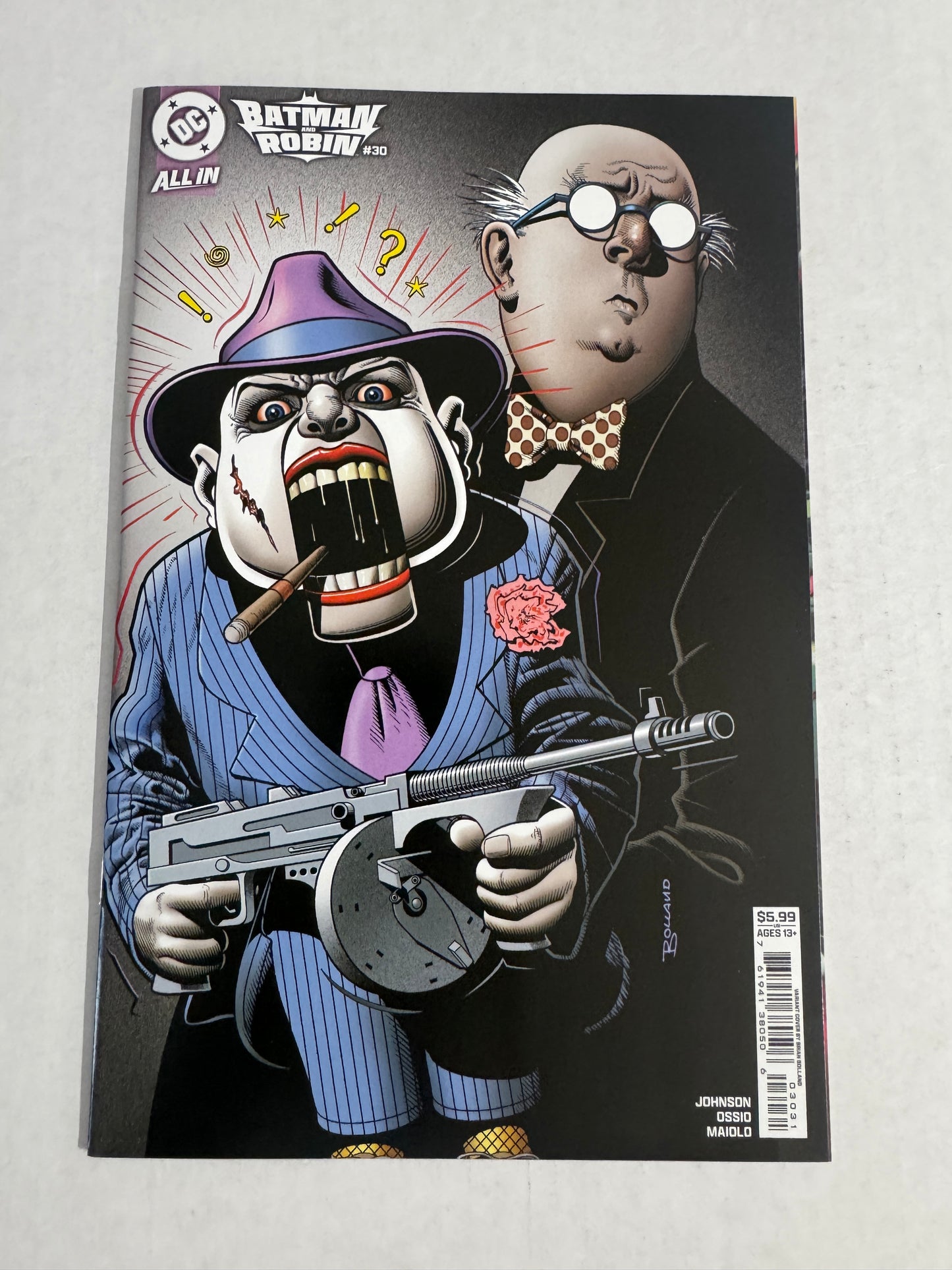 BATMAN & ROBIN #30 NM Brian Bolland Variant