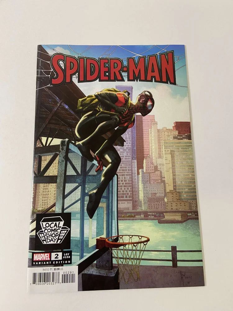 SPIDER-MAN #2 Vol 4 NM LCSD Mobili Variant