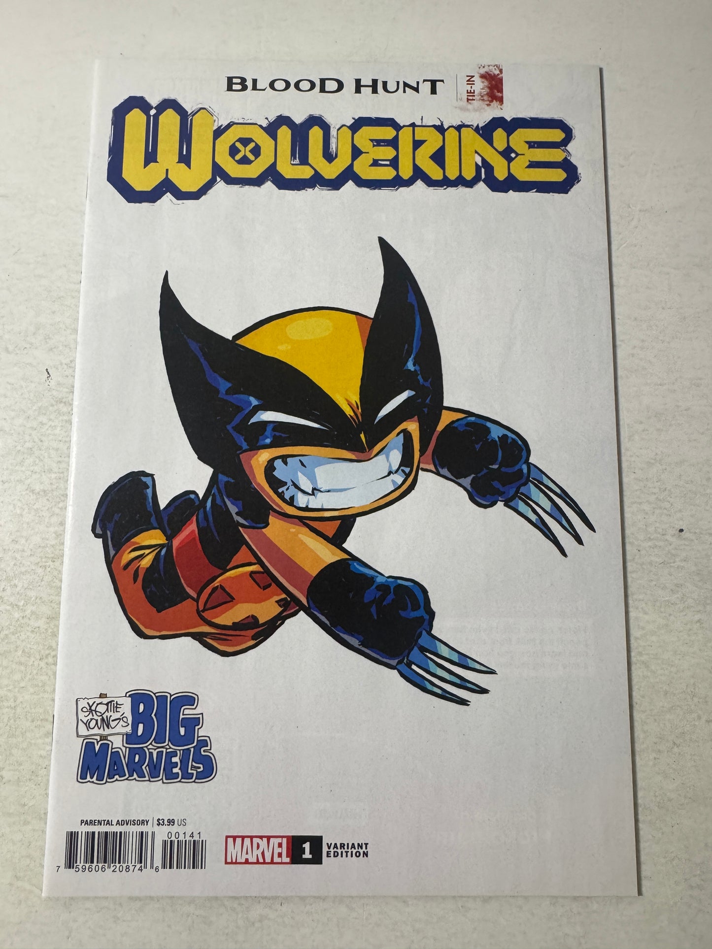 BLOOD HUNT WOLVERINE #1 NM Skottie Young Variant