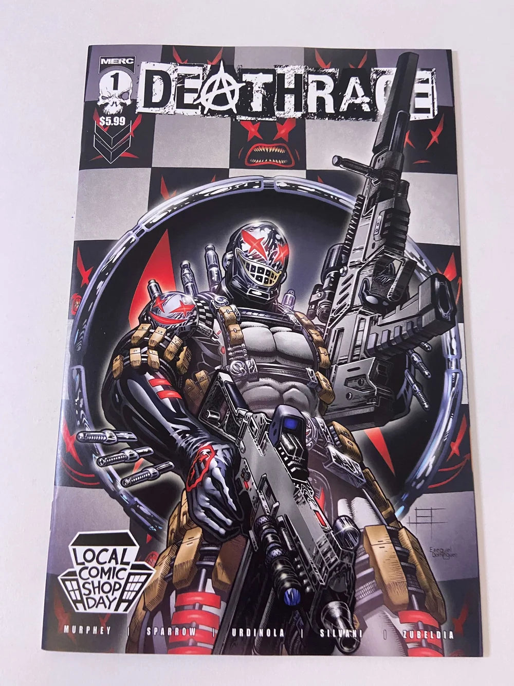 DEATHRAGE #1 NM LCSD Variant LTD to 2000