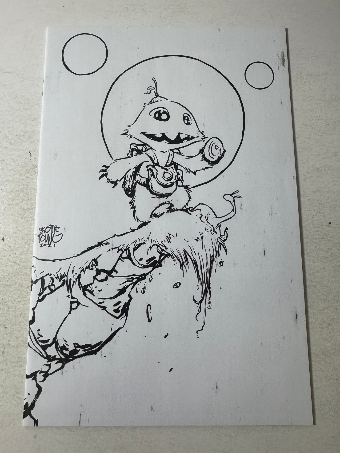 TWIG #1 VF 1:100 Virgin B/W Skottie Young Variant