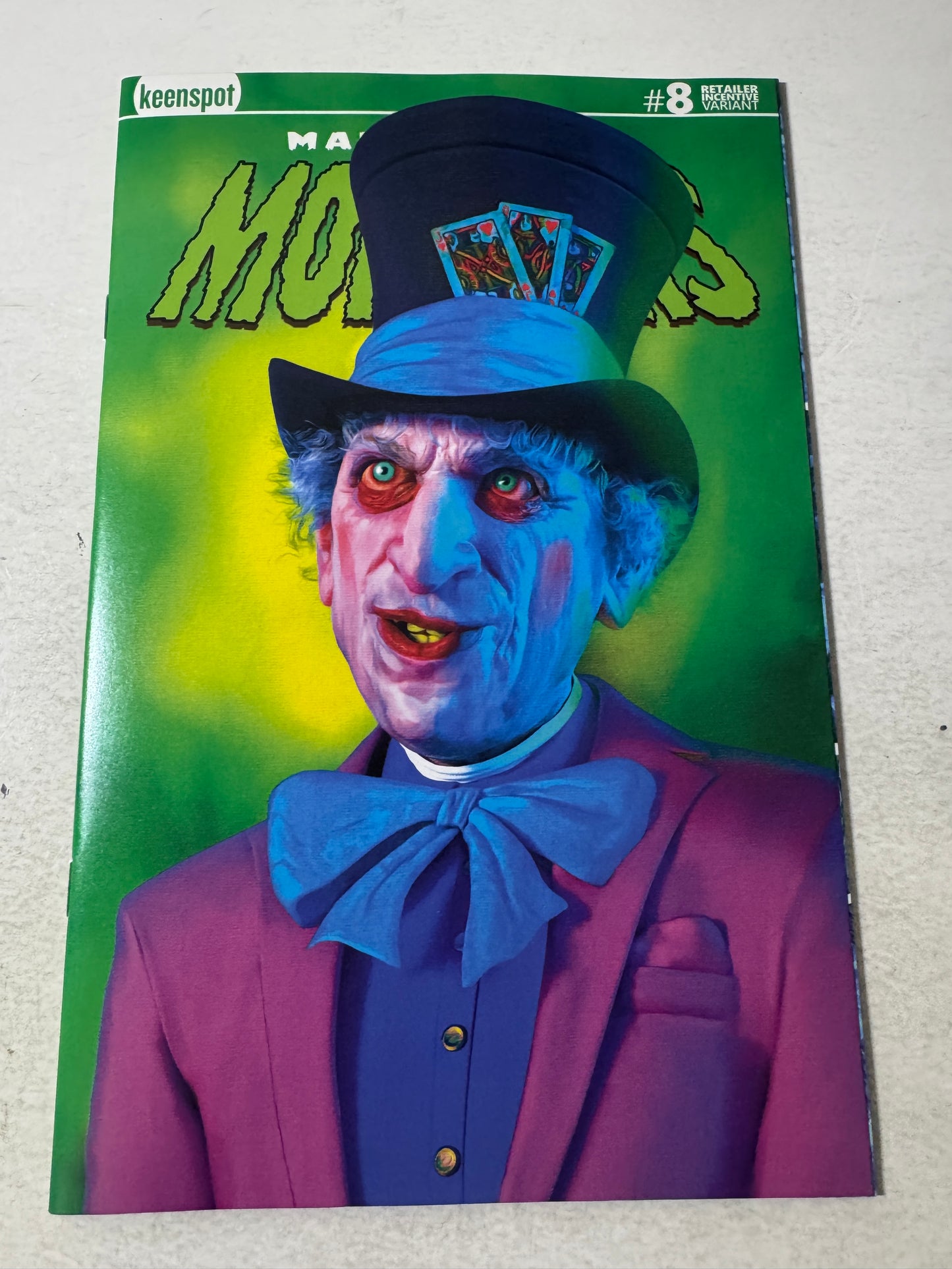 MARK SPEARS MONSTERS #8 NM 1:300 Glow in The Dark Variant
