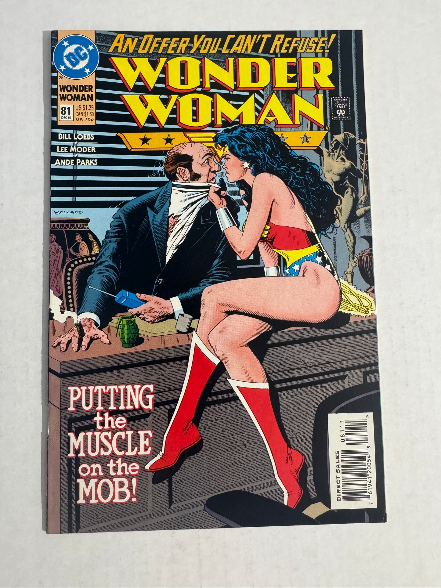 WONDER WOMAN #81 Vol 2 VF/NM Brian Bolland Cover