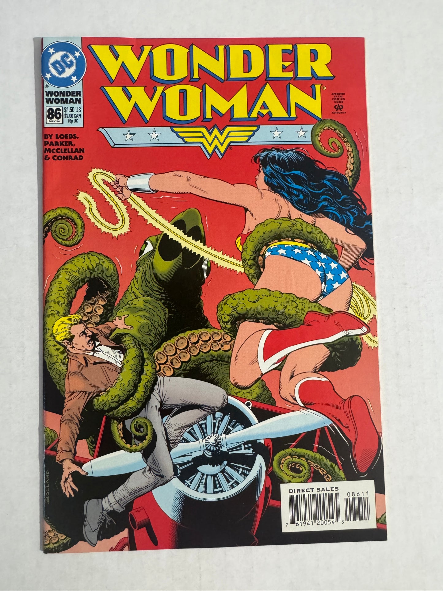 WONDER WOMAN #86 Vol 2 NM- Brian Bolland Cover