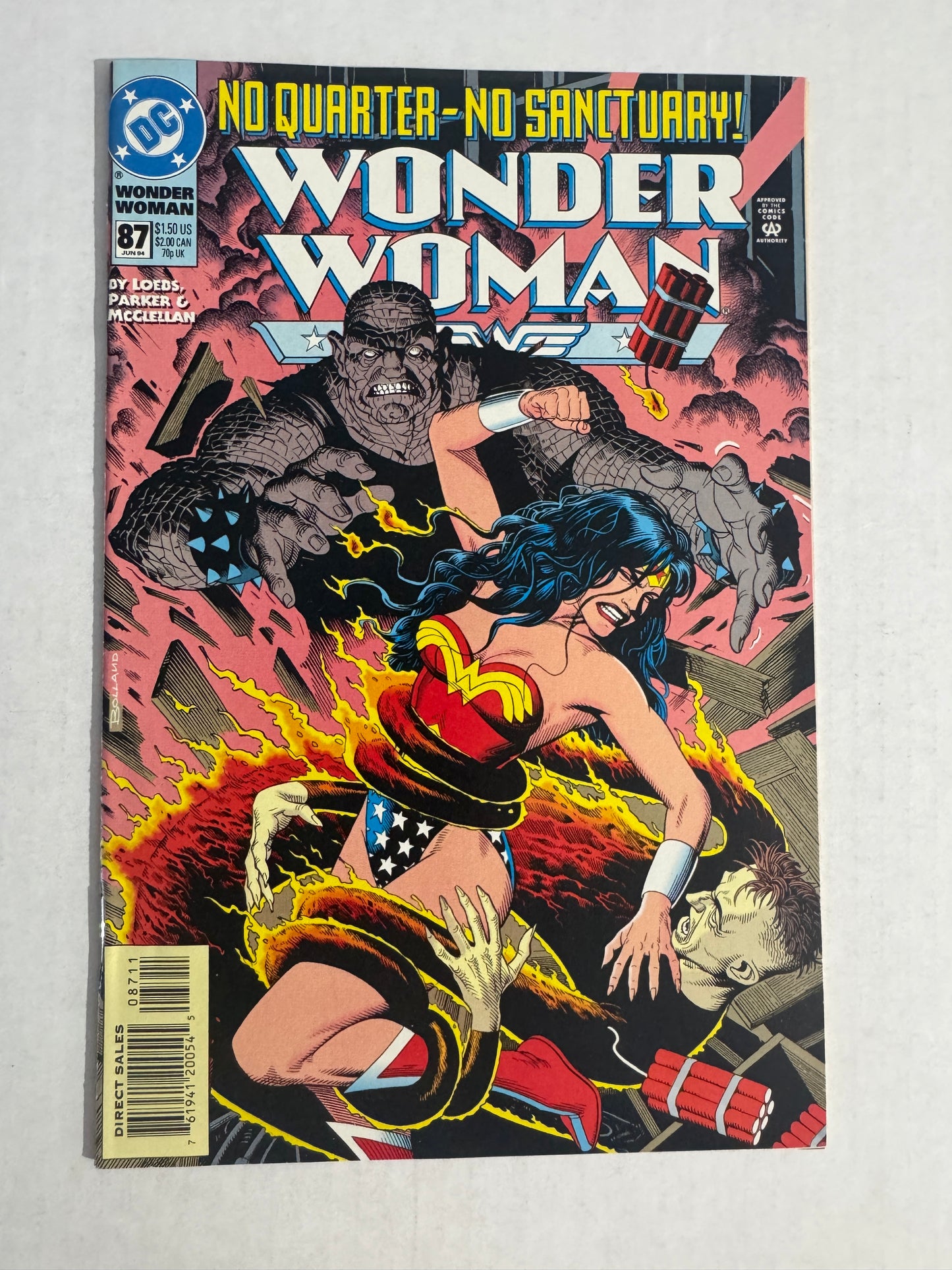 WONDER WOMAN #87 Vol 2 VF/NM Brian Bolland Cover