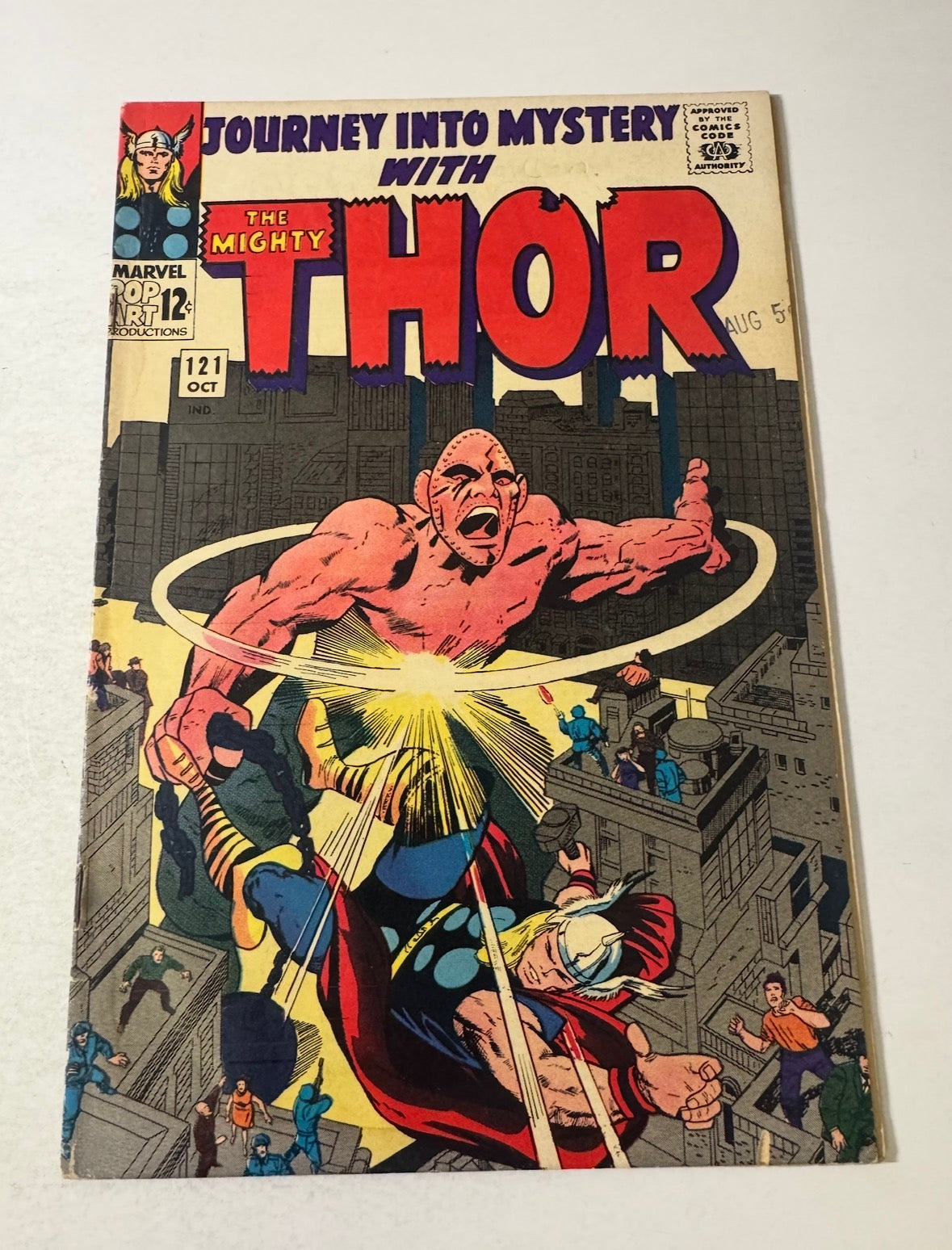 JOURNEY INTO MYSTERY #121 GD/VG