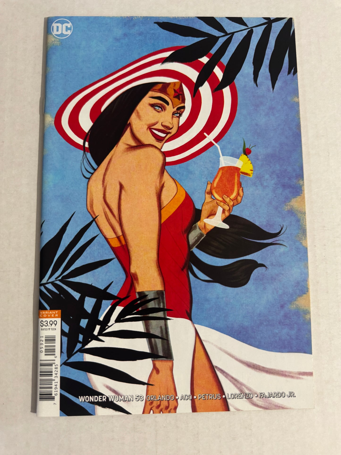 WONDER WOMAN #53 Vol 5 NM Jenny Frison Variant 1ST APPEARANCE