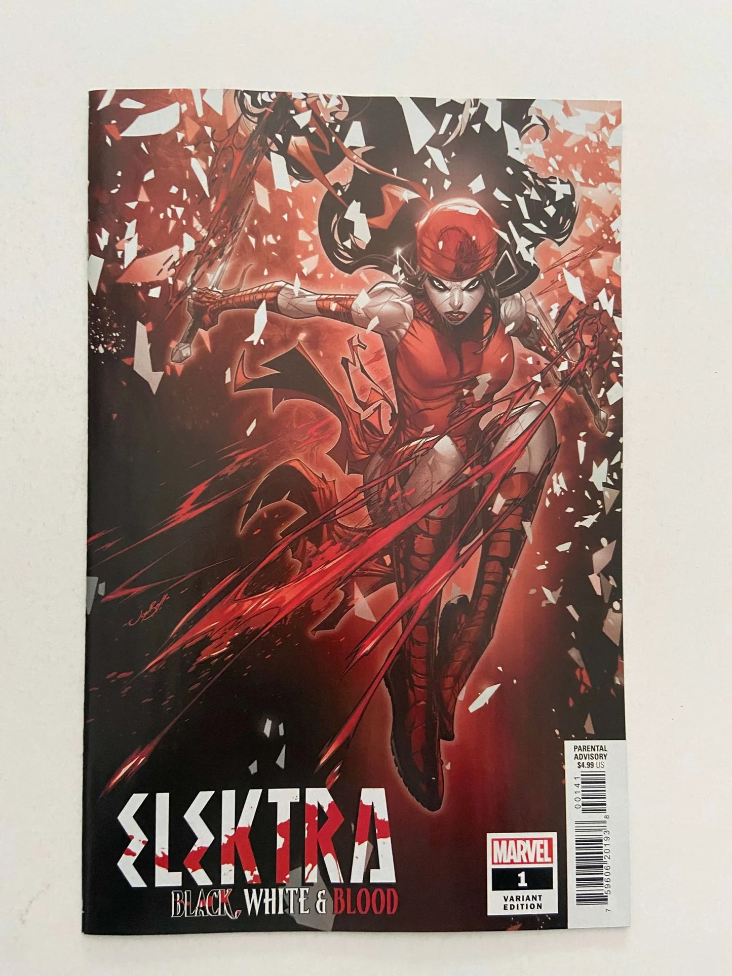 ELEKTRA Black White & Blood #1 NM Jonboy Meyers Variant