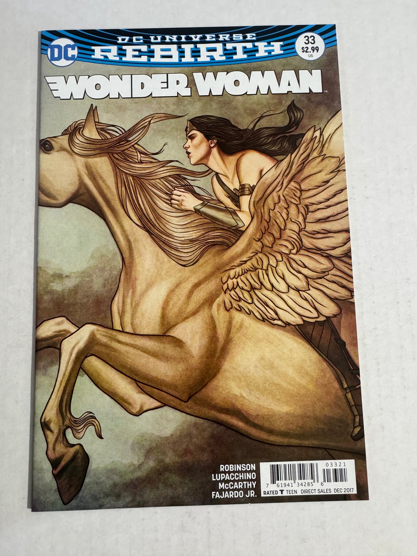 WONDER WOMAN #33 Vol 5 NM Jenny Frison Variant
