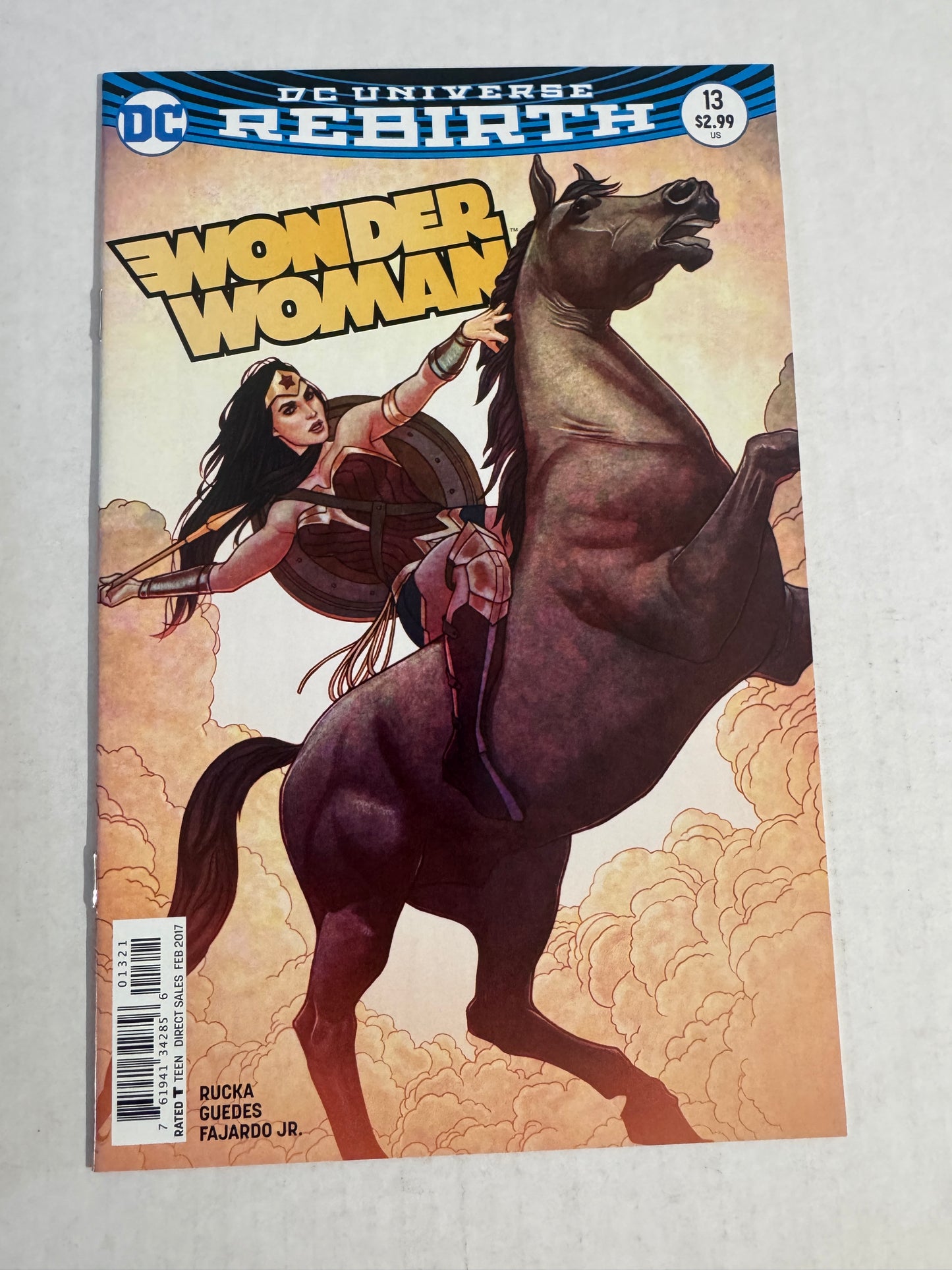 WONDER WOMAN #13 Vol 5 NM Jenny Frison Variant