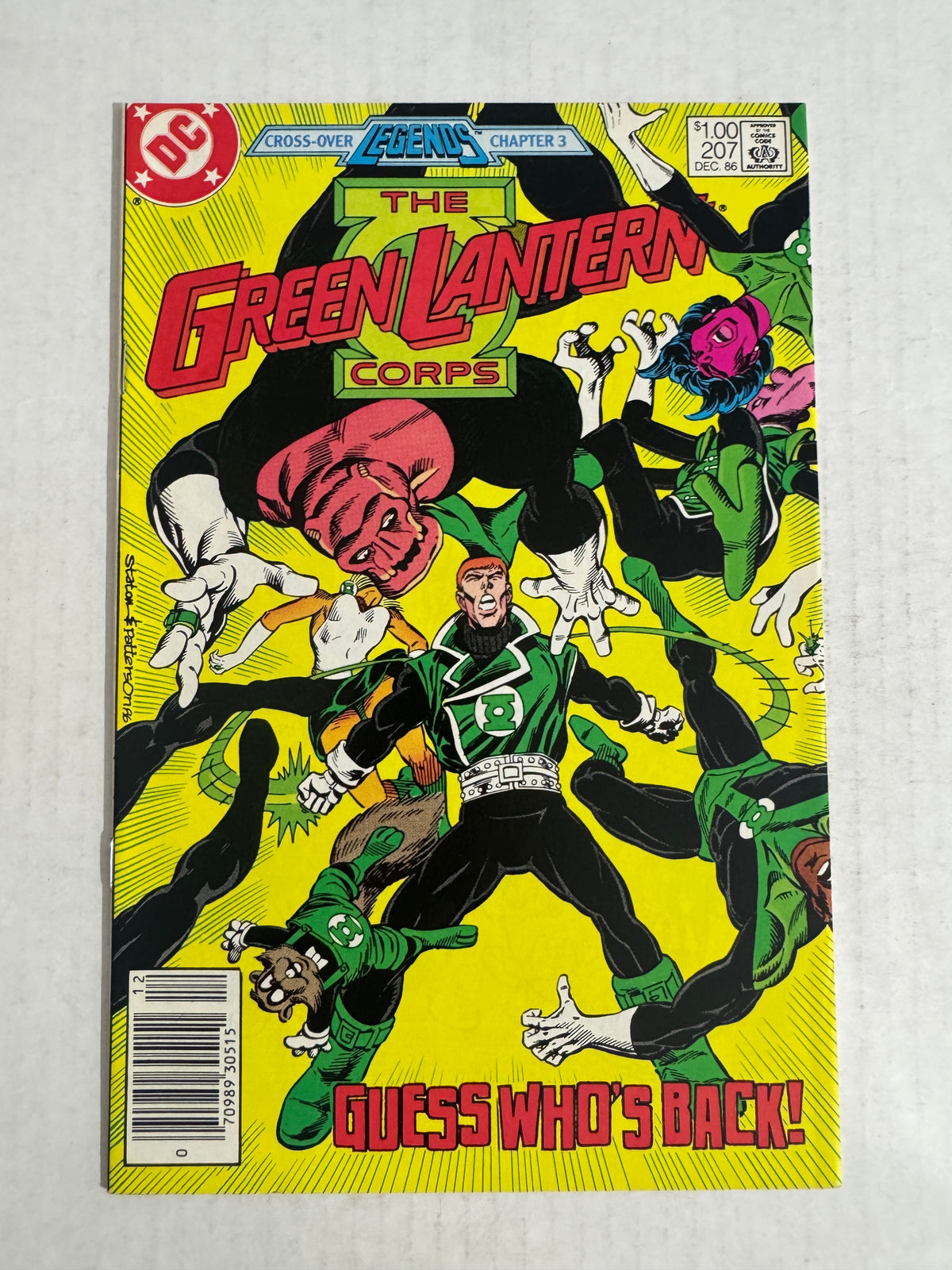 GREEN LANTERN CORPS #207 NM CANADIAN PRICE VARIANT