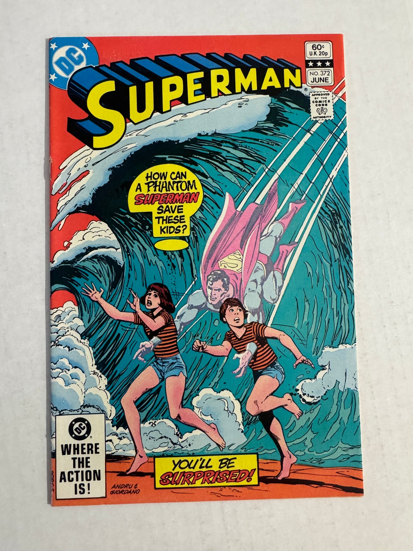 SUPERMAN #372 VF+