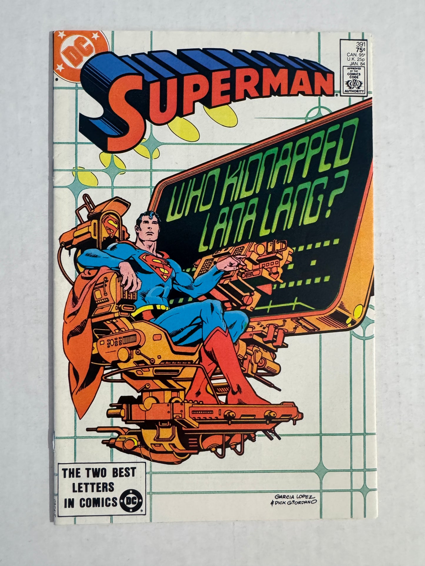 SUPERMAN #391 VF+