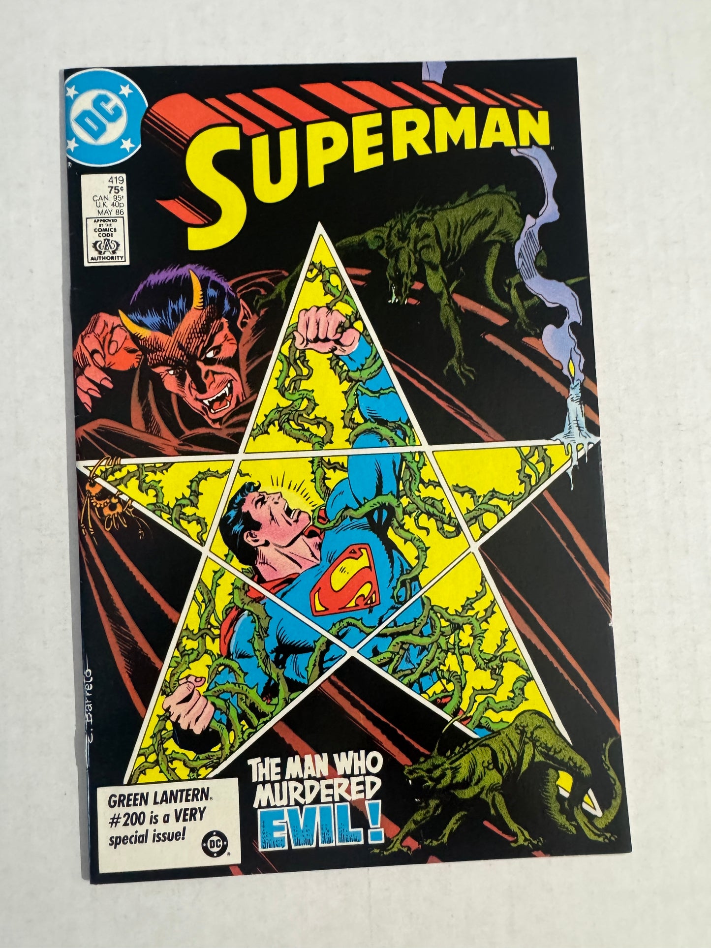 SUPERMAN #419 VF/NM