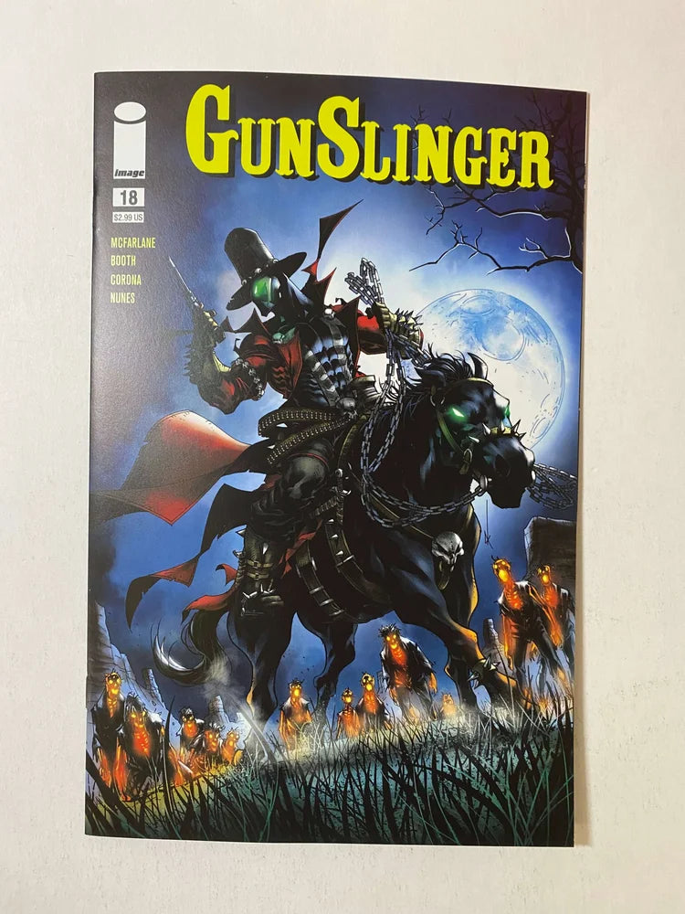 GUNSLINGER SPAWN #18 NM Keane Variant