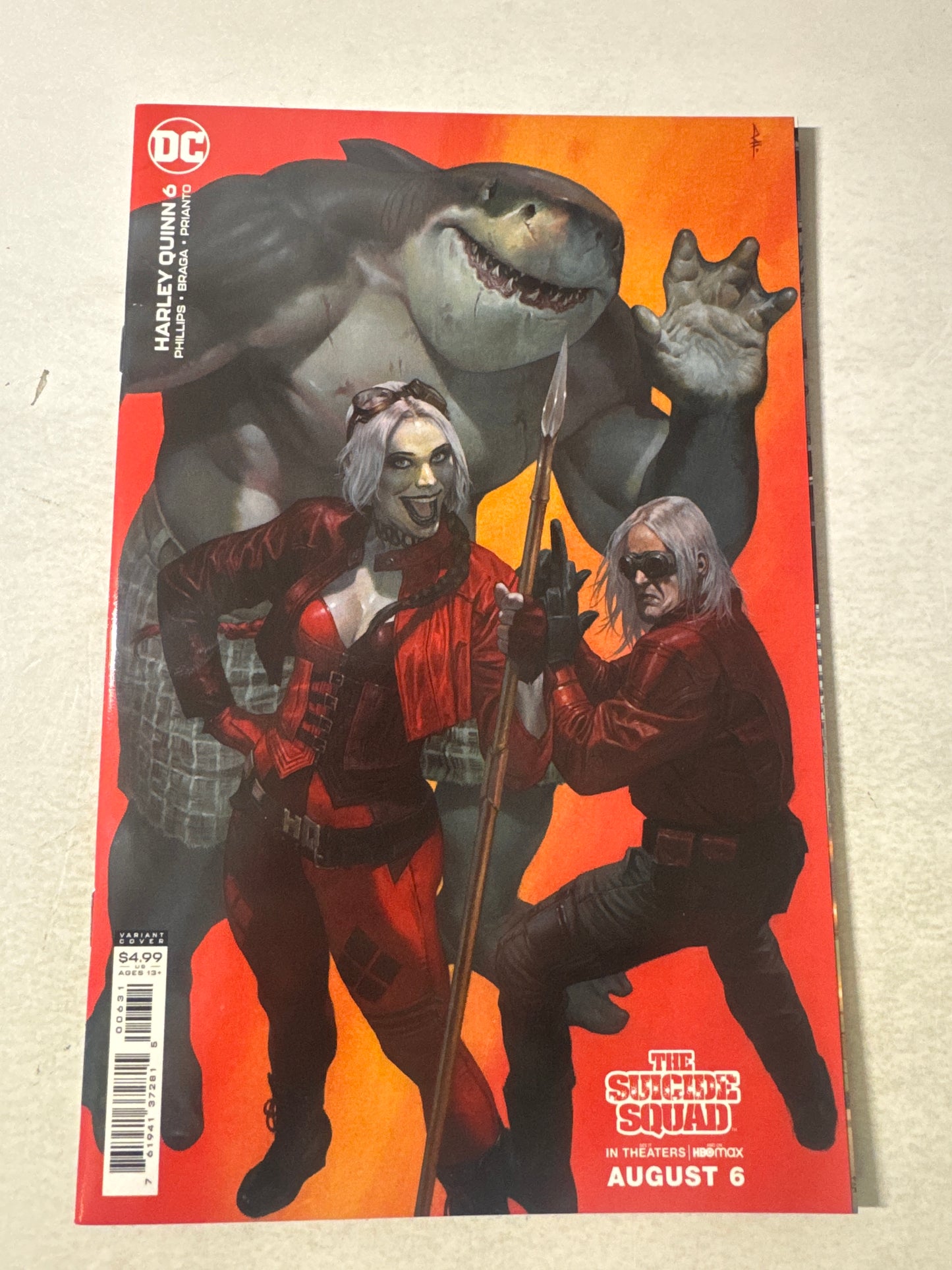 HARLEY QUINN #6 Vol 4 NM Riccardo Federici Suicide Squad Variant