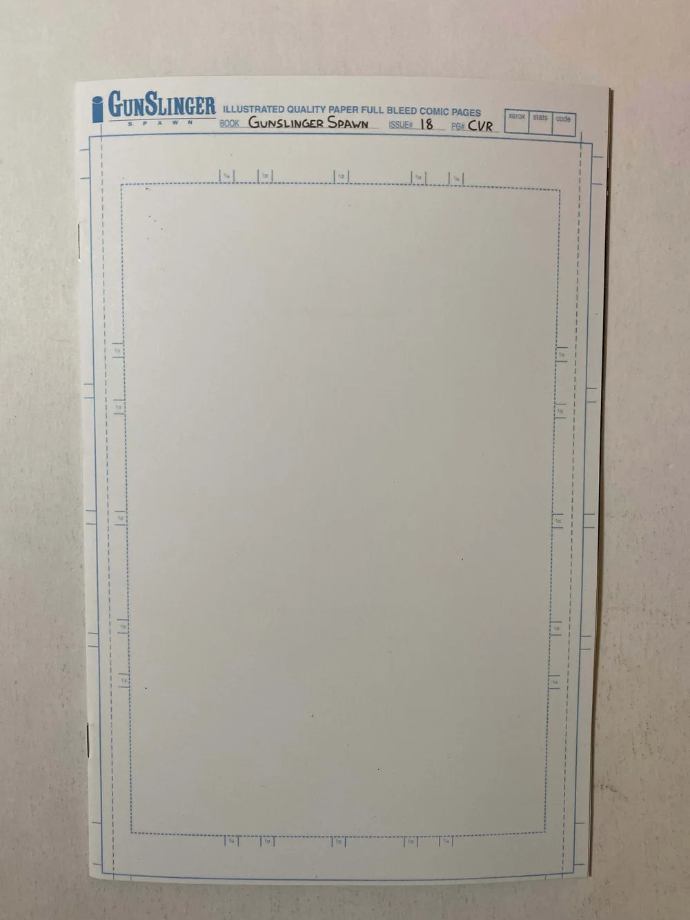 GUNSLINGER SPAWN #18 NM Blank Variant