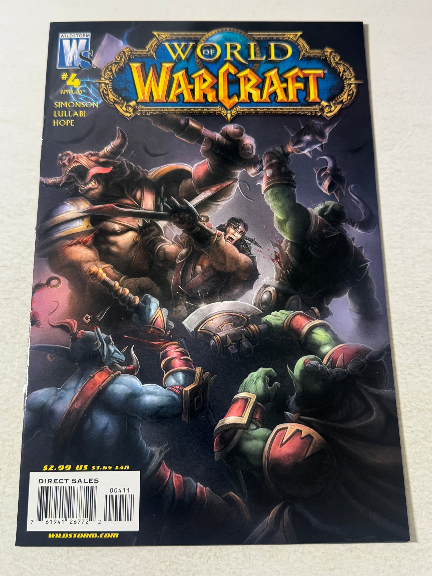 WORLD OF WARCRAFT #4 NM