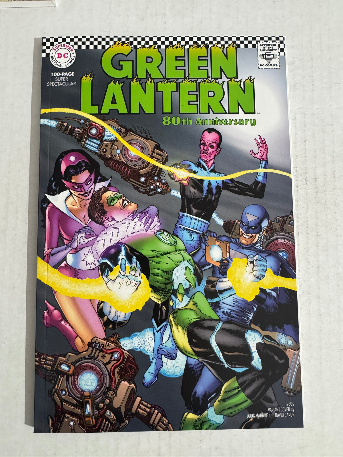 GREEN LANTERN 80TH ANNIVERSARY NM Doug Mahnke 1960's Variant
