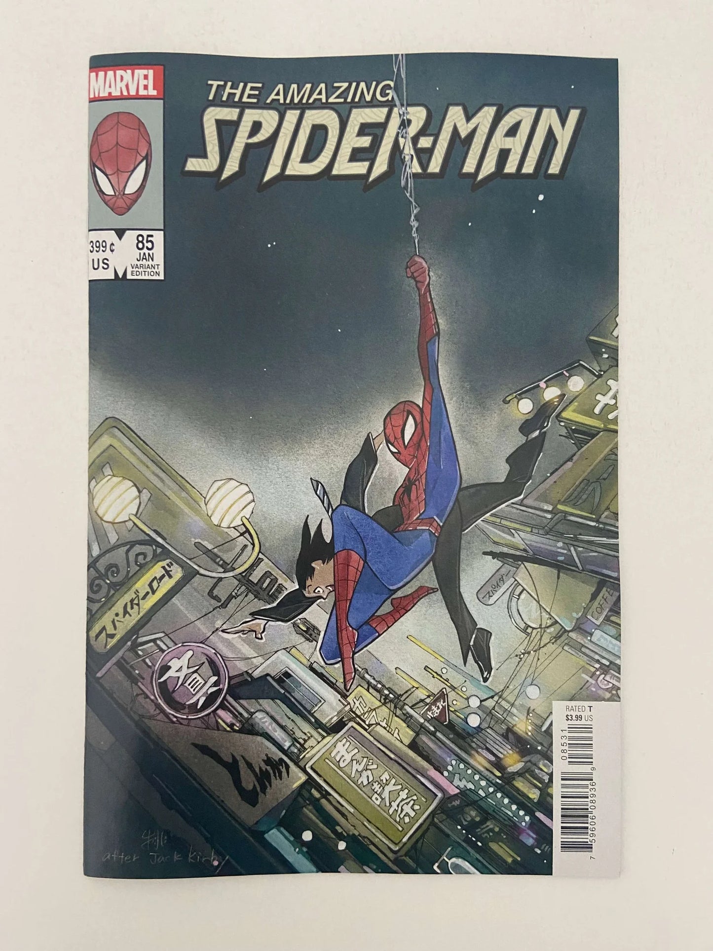 AMAZING SPIDER-MAN #85 Vol 5 NM Peach Momoko Variant