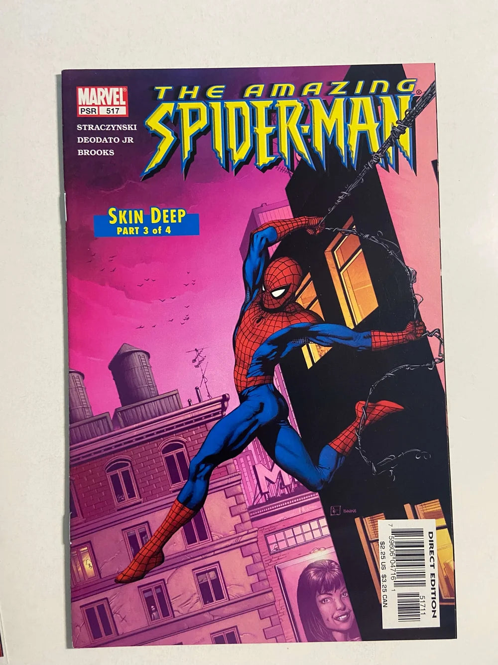 AMAZING SPIDER-MAN #517 NM Gary Frank Cover