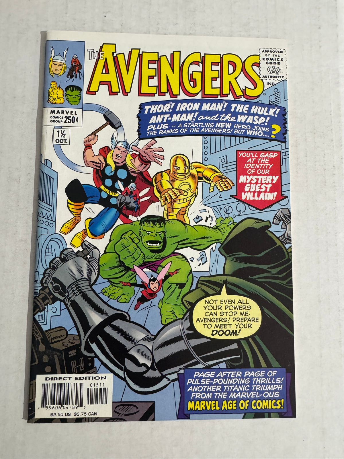 AVENGERS #1 1/2 NM- Bruce Timm Cover
