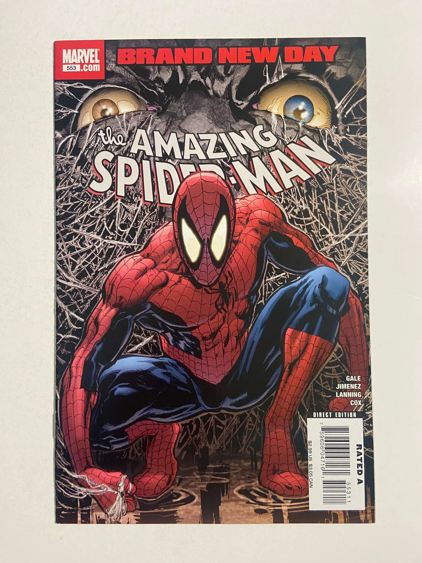 AMAZING SPIDER-MAN #554 Phil Jimenez Cover