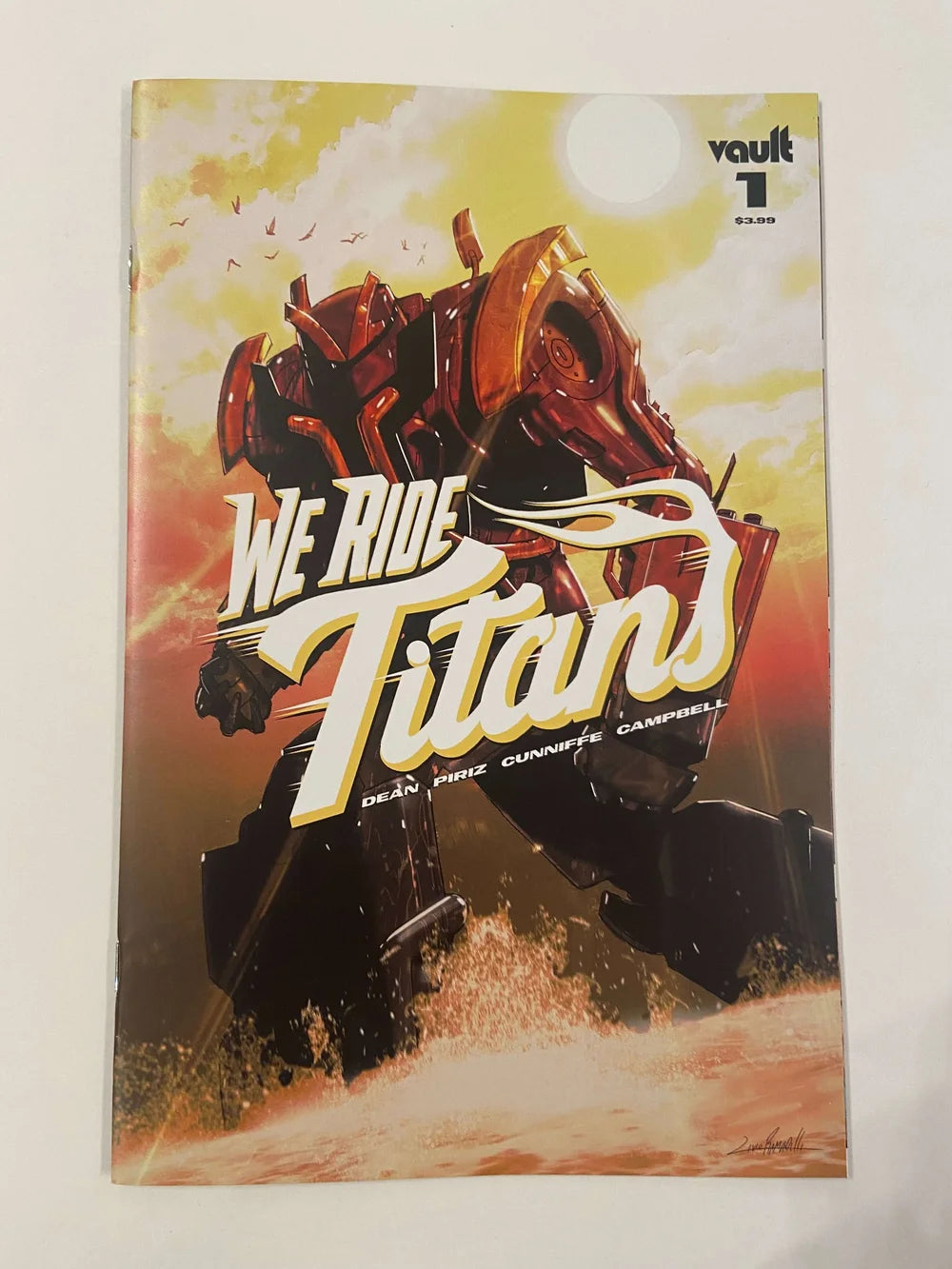 WE RIDE TITANS #1 NM 1:10 Ramondelli Variant
