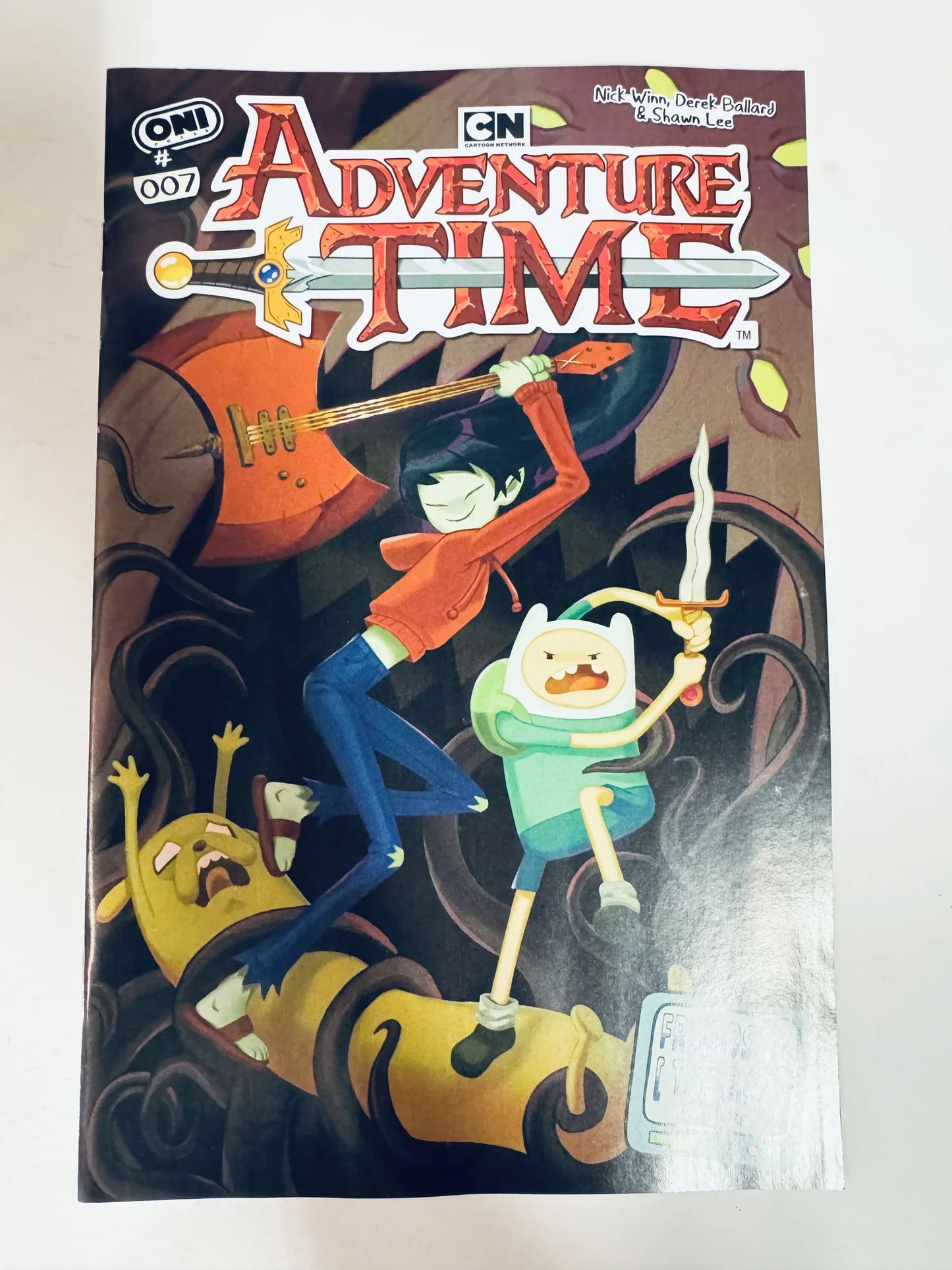 ADVENTURE TIME #7 NM B Variant