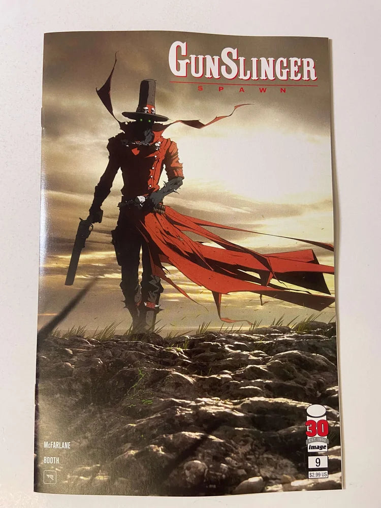 GUNSLINGER SPAWN #9 NM Revolver Cover