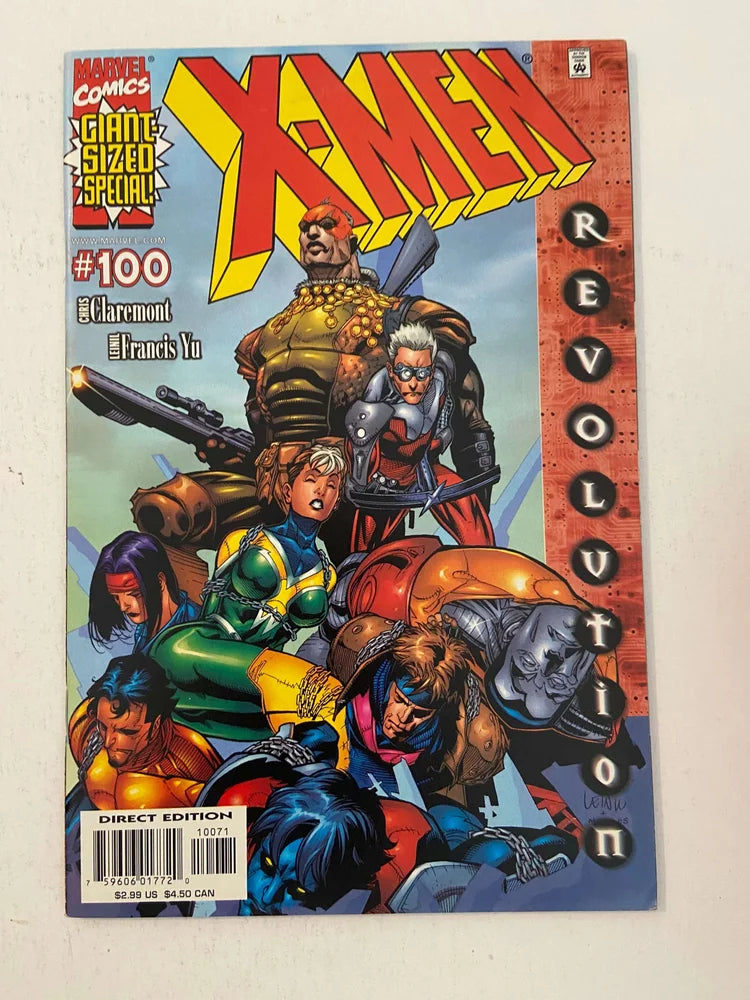 X-MEN #100 VF/NM 1:25 Leinil Yu Variant 1ST APPEARANCE
